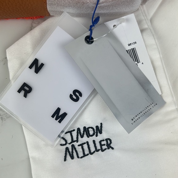 Simon Miller Crochet Snap Shoulder Bag Hibiscus Banana - Picture 12 of 13